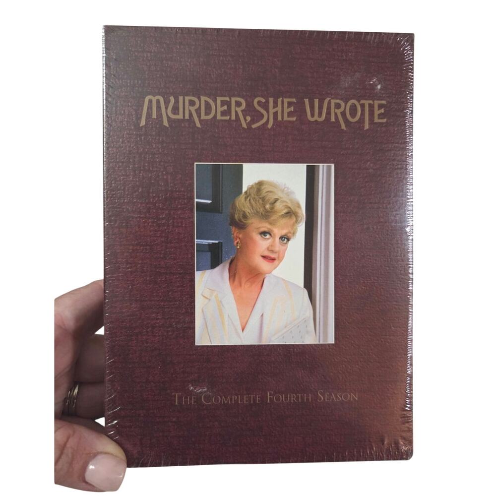 Murder She Wrote Season Four Complete DVD 5-Disc Set 22 Episodes Universal